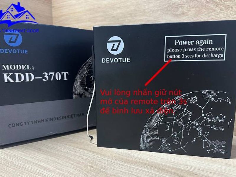 Bình Lưu Điện Cửa Cuốn Devotue KDD 370T-Đà Nẵng