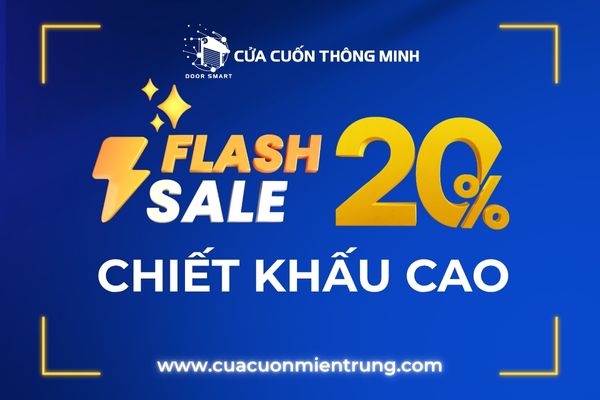 Cửa cuốn Đà Nẵng chiết khấu lên đến 20%