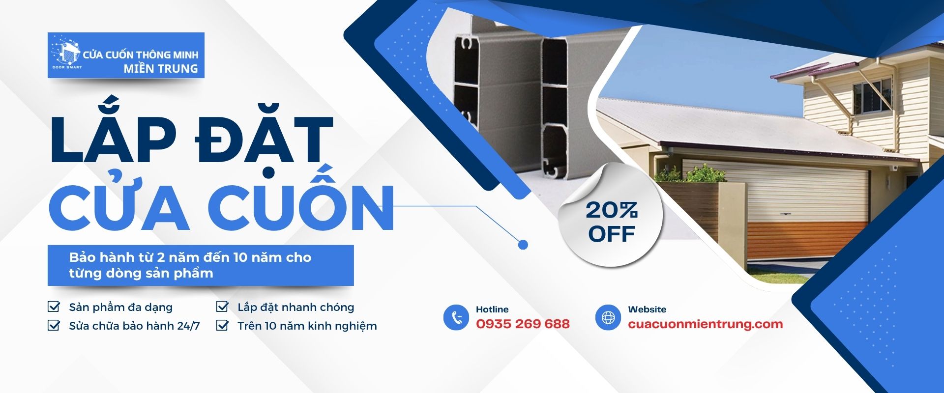 Cửa cuốn Đà Nẵng Quảng Nam Miền Trung