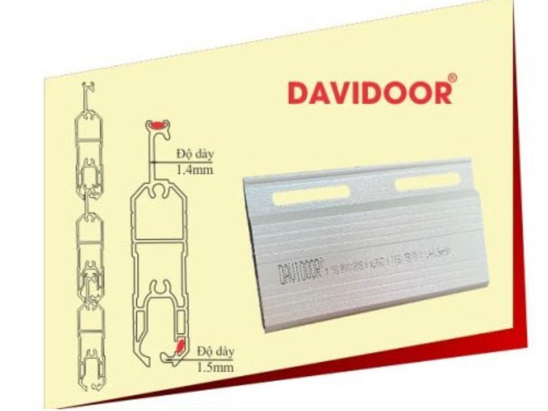 Cửa cuốn Davidoor T50VIP – Đà Nẵng