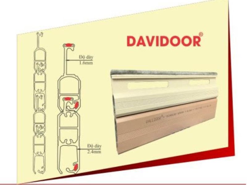 Cửa cuốn Davidoor T79SE – Siêu Thoáng Giảm Siêu Êm- Đà Nẵng