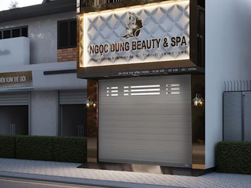 Cửa cuốn khe thoáng MEGA M70 Đà Nẵng