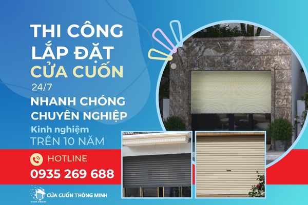 Thi Công Lắp Đặt Cửa cuốn Đà Nẵng Quảng Nam Miền Trung
