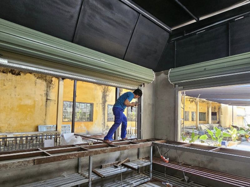 Thi công lắp đặt cửa cuốn tại phường An‍ Hảithành phố Đà Nẵng
