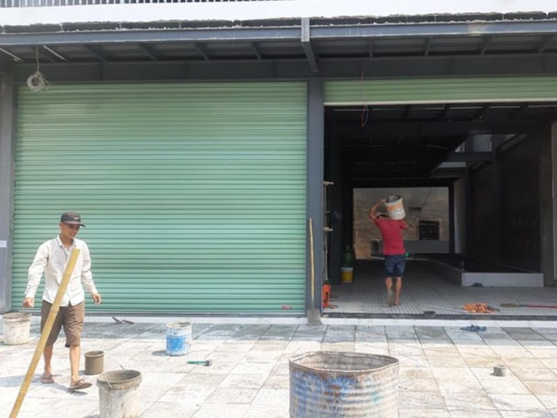 Thi công lắp đặt cửa cuốn tại phường Sơn‍ Trà thành phố Đà Nẵng