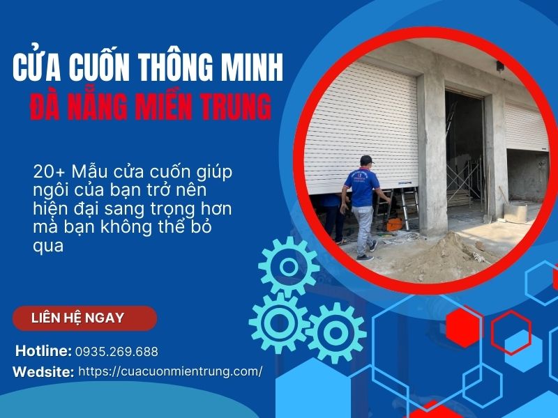 10+ mẫu cửa cuốn đẹp