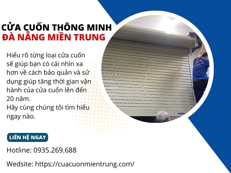 Cửa cuốn chất lượng Đà Nẵng , bền bỉ 20 năm