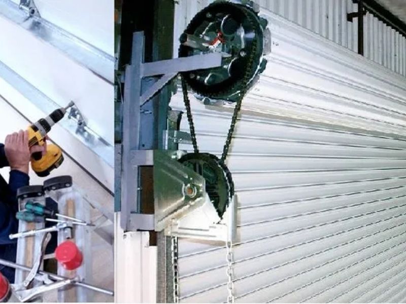 Sửa ray cửa cuốn tại Tân Thạnh, Bàn Thạch