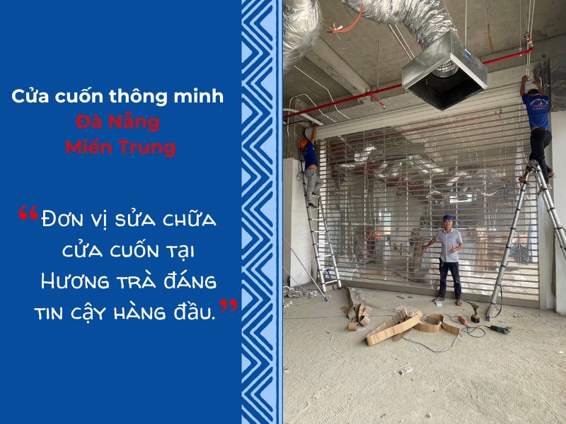 Sửa cửa cuốn tại Hương Trà