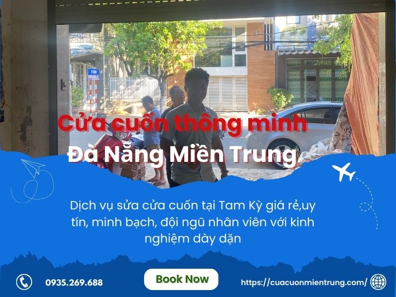 Dịch vụ sửa chữa cửa cuốn tại Tam Kỳ