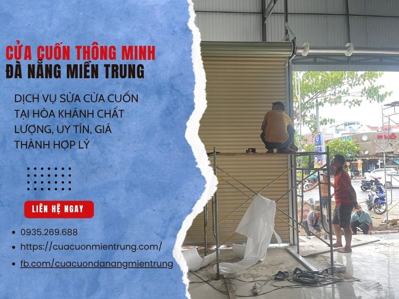 Sửa chữa cửa cuốn Tại Hòa Khánh