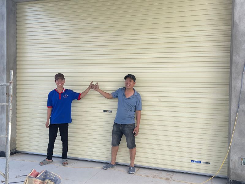 Sửa cửa cuốn tại nhà Anh Hưng (kiệt 125 Nguyễn Công Trứ)
