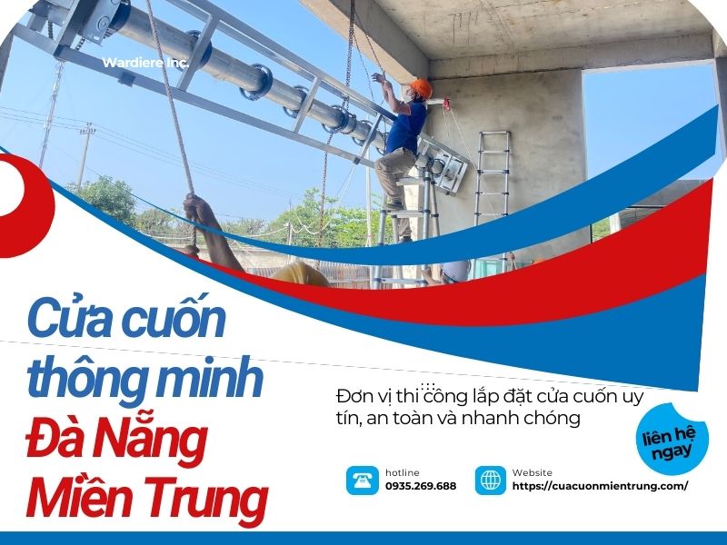 Thi công lắp đặt cửa cuốn trong 1 ngày