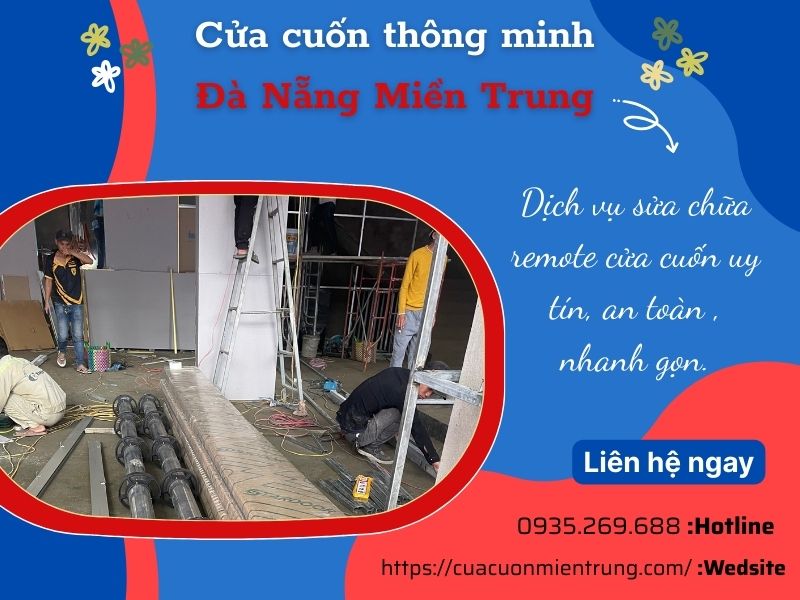 Sửa remote cửa cuốn tại Đà Nẵng