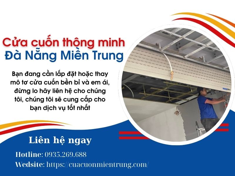 thay motor cửa cuốn