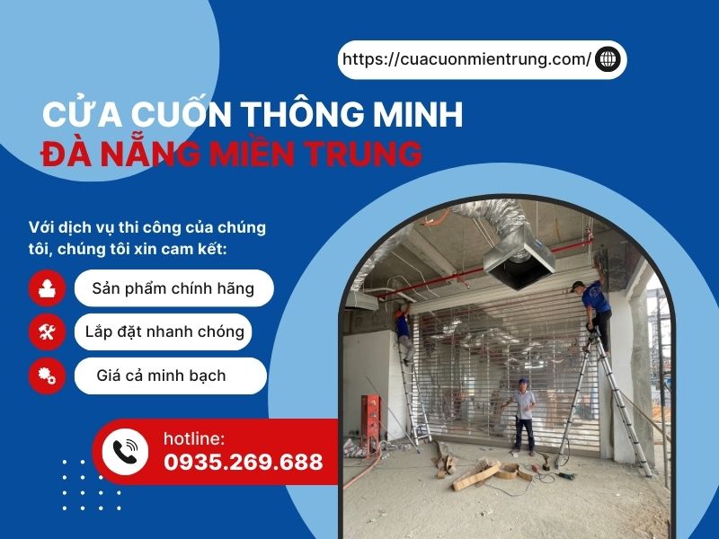 Thi công cửa cuốn tại Đà Nẵng
