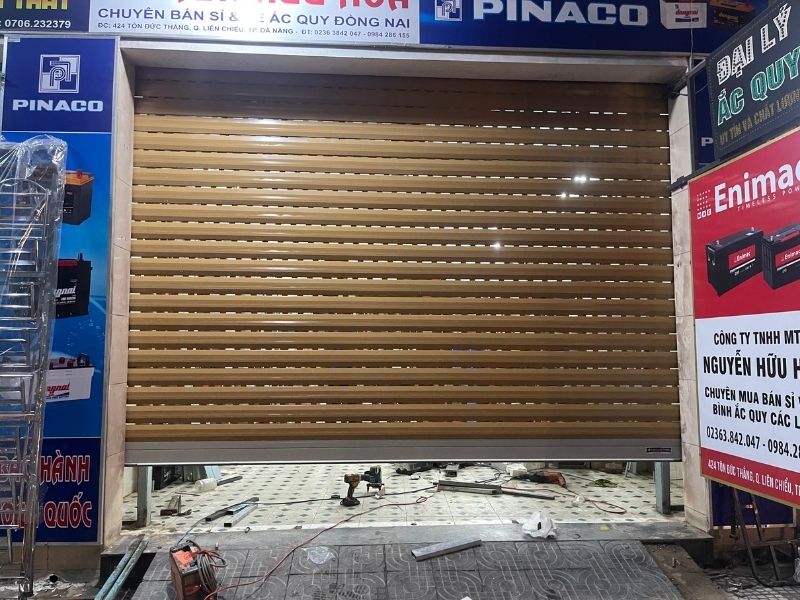 Lắp đặt cửa cuốn cho gia đình tại Hải Châu, bền, đẹp.